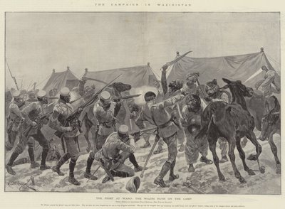 De campagne in Waziristan door Richard Caton Woodville junior
